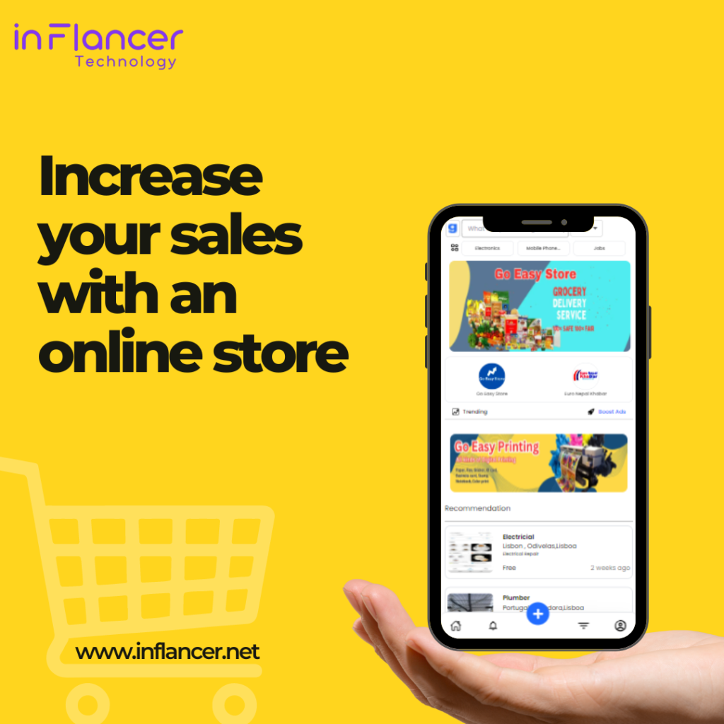 Ecommerce Website Development with Inflancer